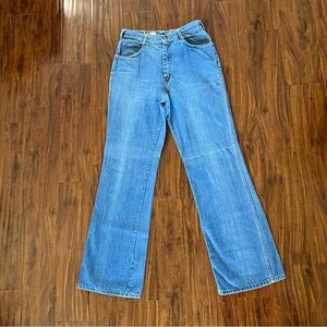 Vintage 70s Montgomery Ward Wide Leg Jeans Womens size 14